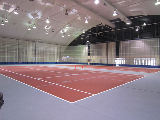 Northern Illinois University Tennis Flooring