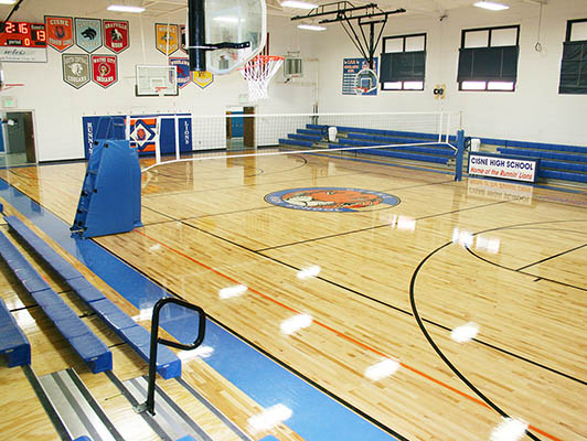 Volleyball Flooring Cisne High School