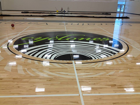 Moraine Valley Community College - Sports Wood Flooring