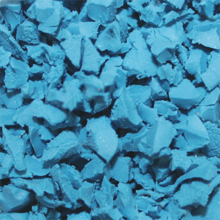 ColorFlex Rubber Flooring Light Blue