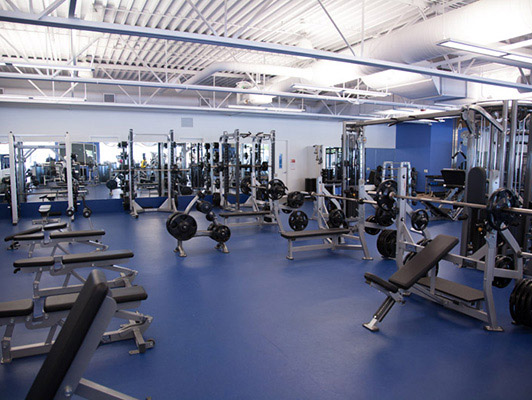 Kroc Community Center Cardio Fitness Flooring