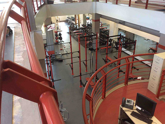 Miami University Cardio Fitness Flooring