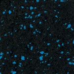 Tuff-Lock Rubber Flooring Blue 10