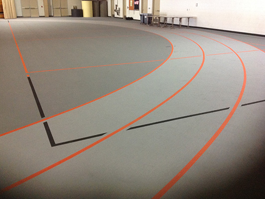 Hartford High School - Volleyball Flooring