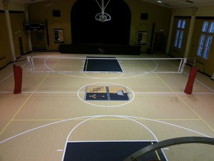 Volleyball Flooring - Saint Raphael school