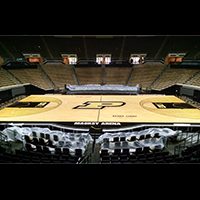 The Mackey Arena Wood Floor Received A Facelift During The Offseason