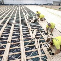 Summer Renovations At The UI Recreation Center: New Wood Flooring Installed By Kiefer USA