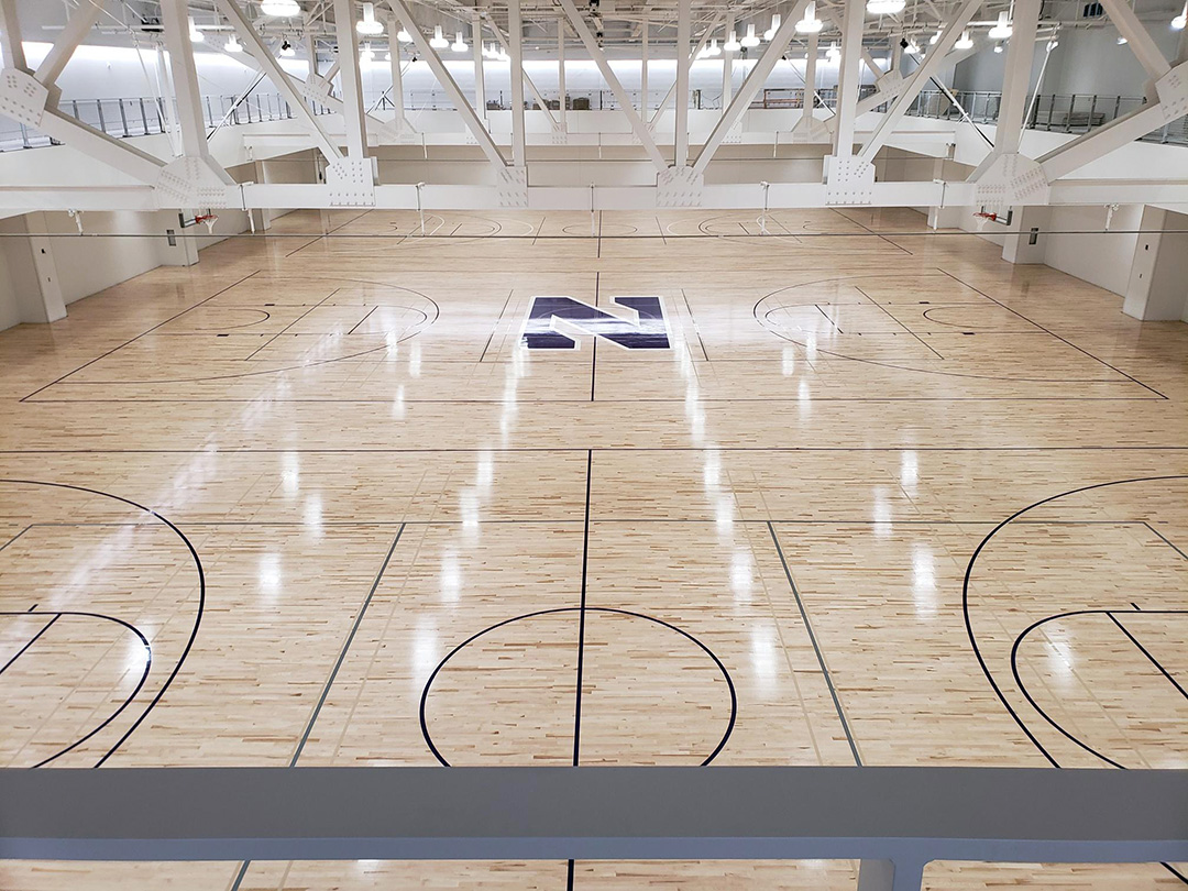 Gym Floor, Chambers Hardwood Flooring