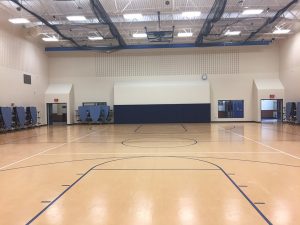 synthetic gym flooring - Lake High School