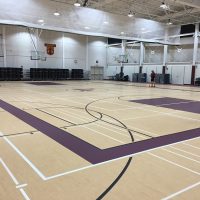 Loyola Academy Gym Flooring