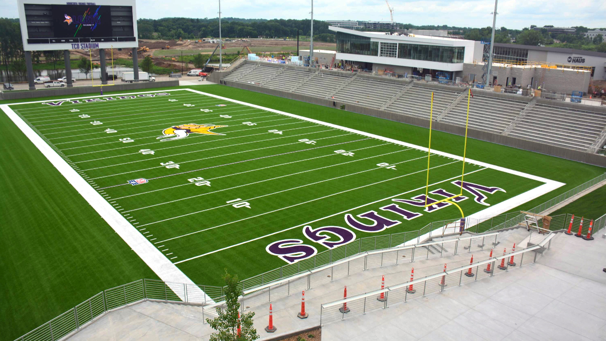 turf football field