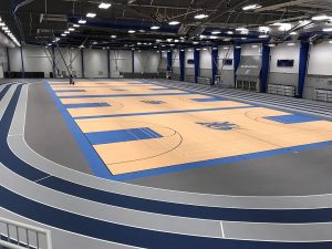 Central High School Fieldhouse flooring