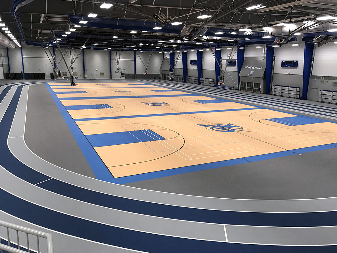 Central High School Fieldhouse Flooring