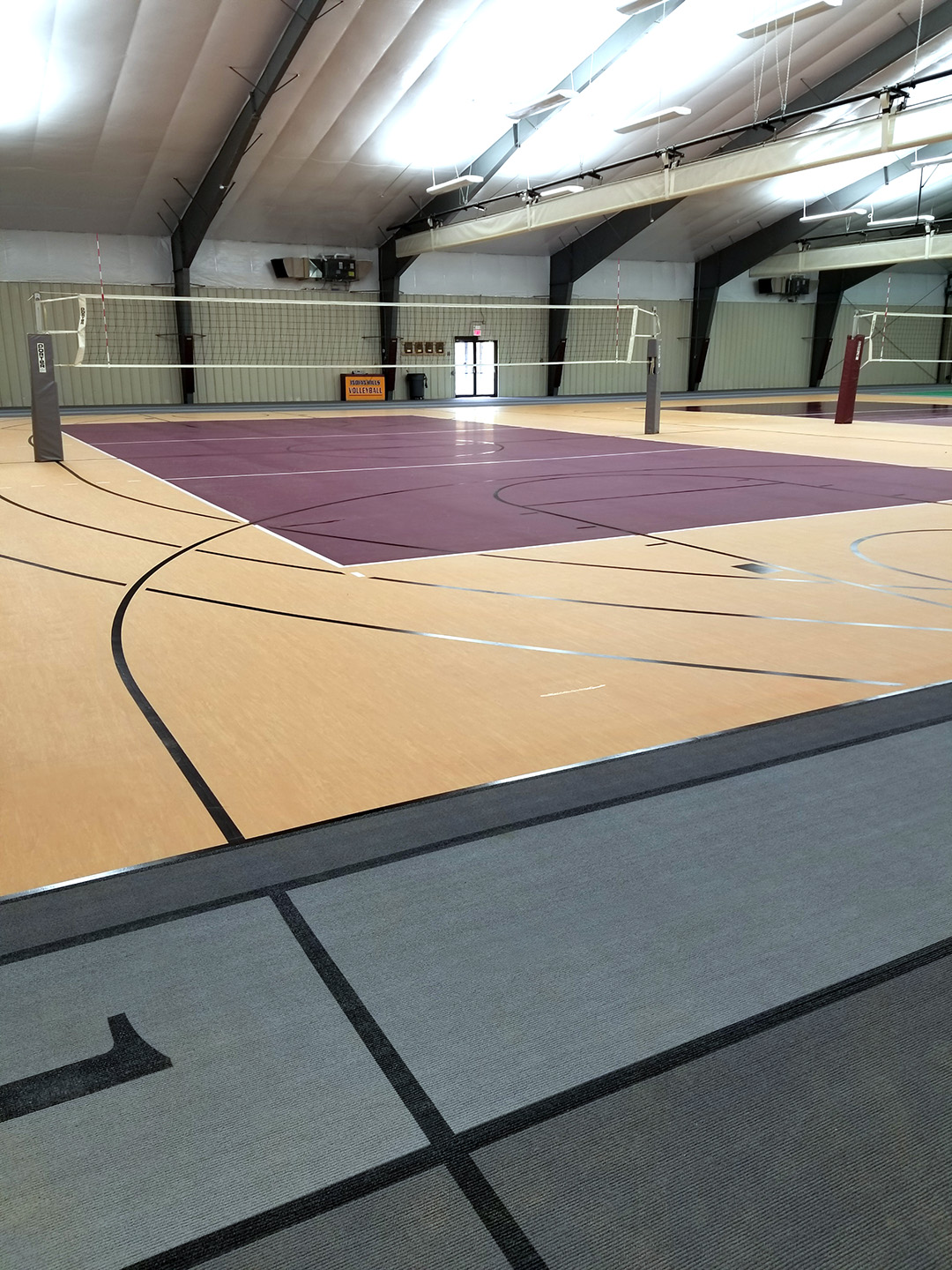 Indian Hills Community College Volleyball Flooring