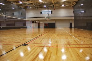 Purdue University Rec Volleyball Wood Flooring