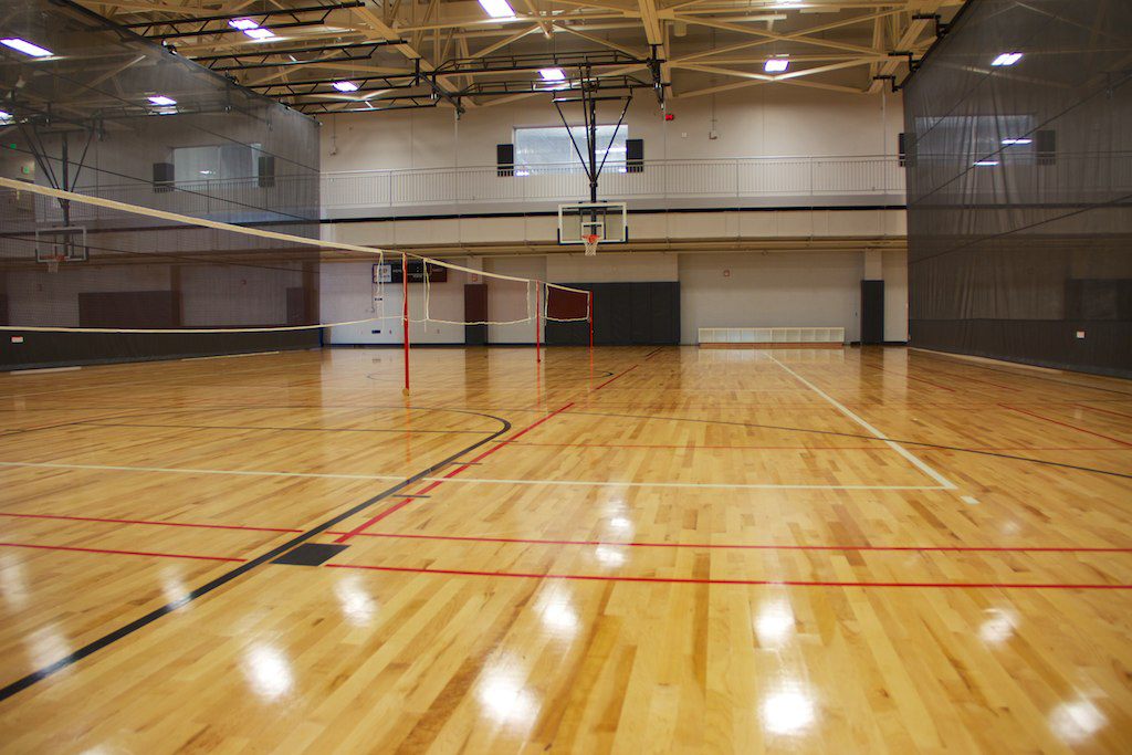 Purdue University Rec Volleyball Wood Flooring