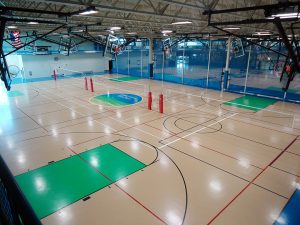 Pleasant Prairie Rec Plex Gymnasium Flooring