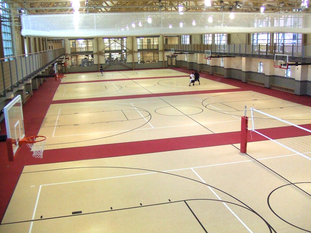 Youngstown State University Volleyball Gymnasium Flooring