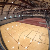 Earlham College Gym Flooring