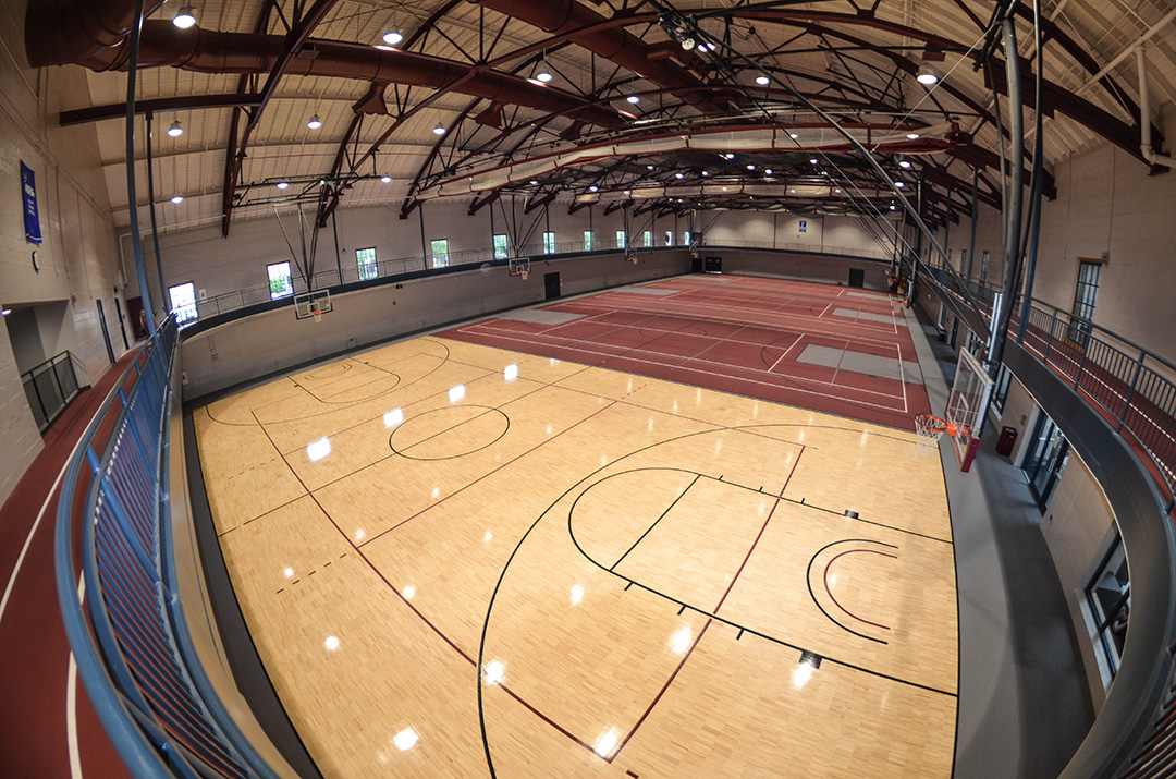 Earlham College Gym Flooring