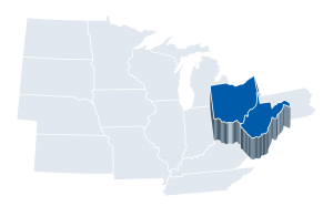 OH, WV Territory Map