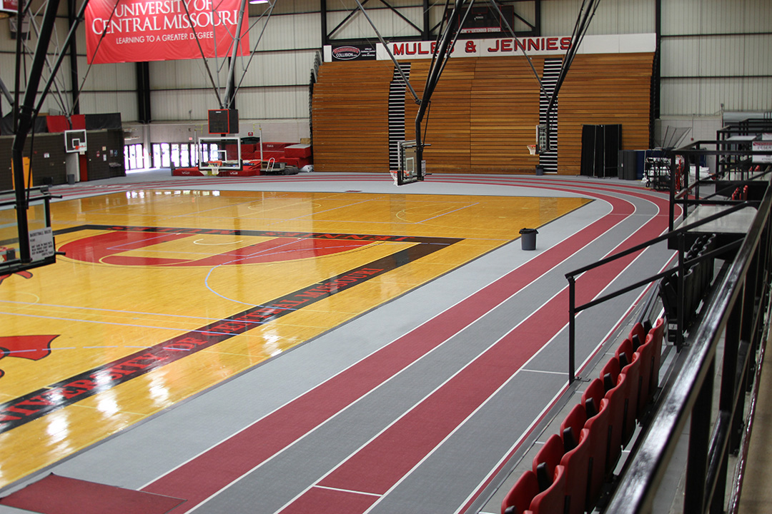 University Of Central Missouri Gym Flooring