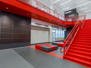 Chicago Blackhawks Training Facility rubber flooring