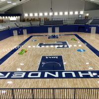 Trine University Gym Flooring