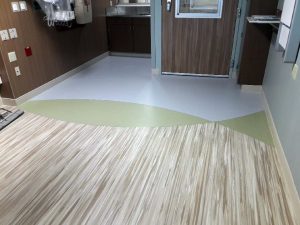 University of Louisville Hospital - commercial flooring