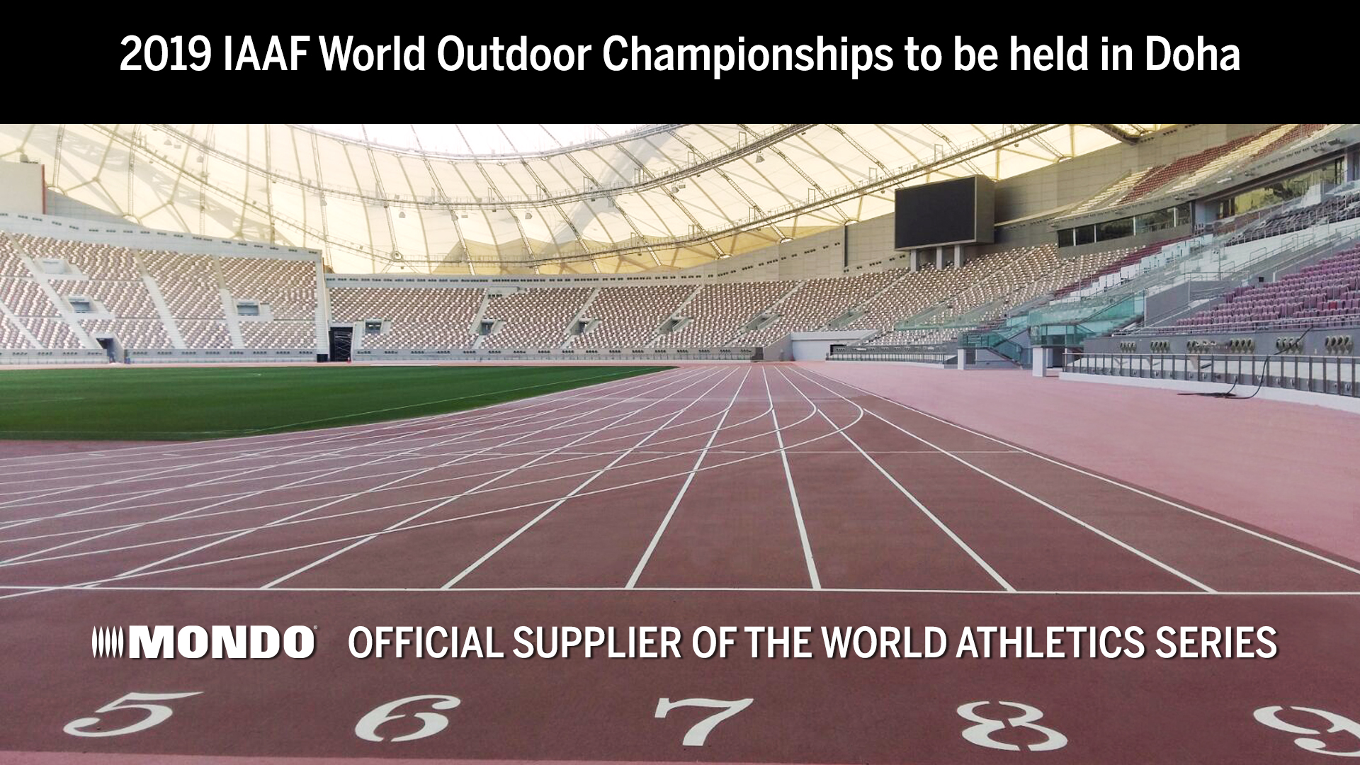 2019 IAAF World Championships MONDOTRACK WS Running Track