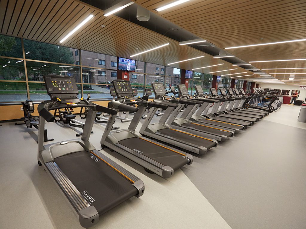 university of wi fitness flooring