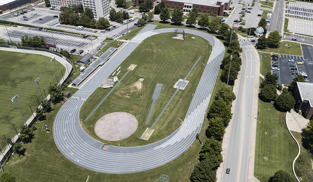 An Olympic Track for Eastern Kentucky University Kiefer USA