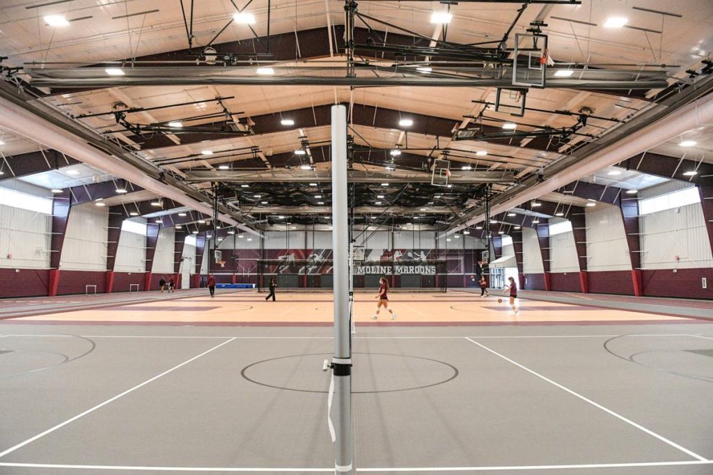 moline high school fieldhouse