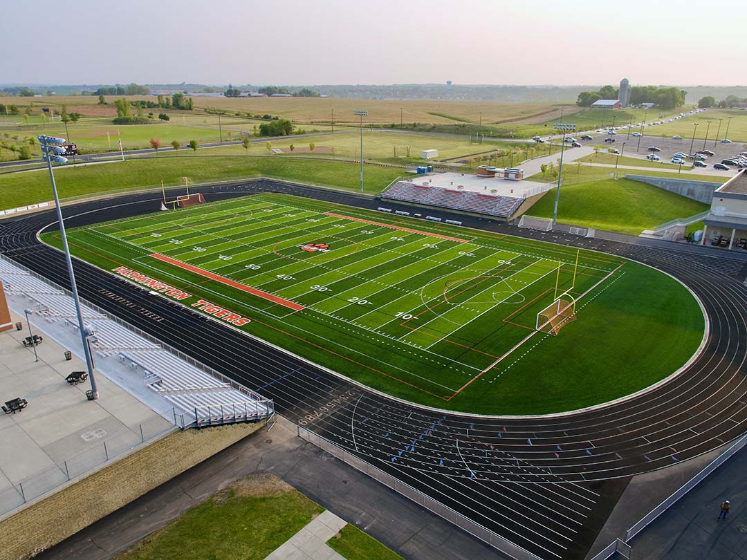 Lassiter High School Artificial Grass Football Field