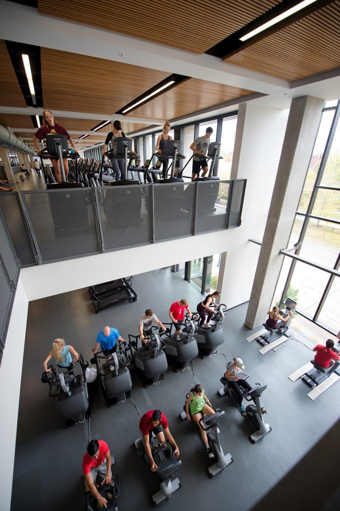 High Praise for Mondo Flooring at Iowa University Recreation Center