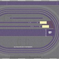 Kansas State University Banked Track Layout