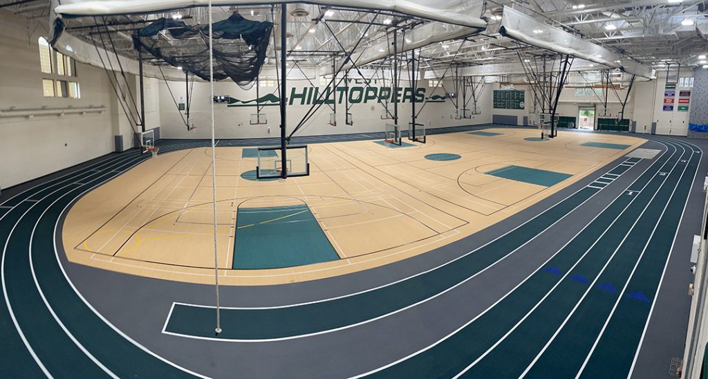 rubber sports flooring