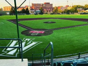 Illinois Wesleyan University baseball turf