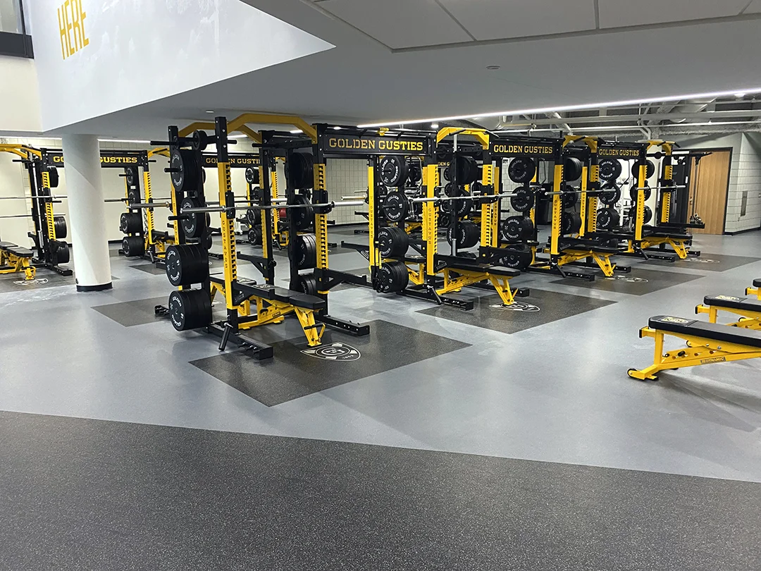 gustavus adolphus college weight rm2