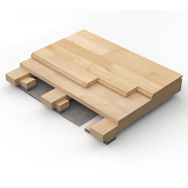 Connor Retroflex wood sports flooring
