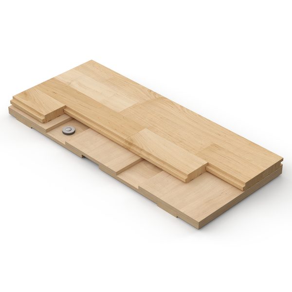 RezillBase RP111 wood sports flooring