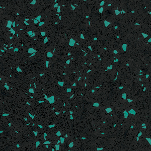 Green Tuff-Lock - Interlocking Rubber Flooring